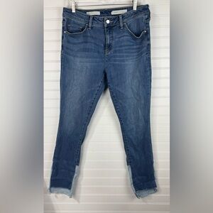 Anthropologie Pilcro & the letterpress Script denim jeans size 31